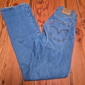 Levi Ribcage Straight Jeans